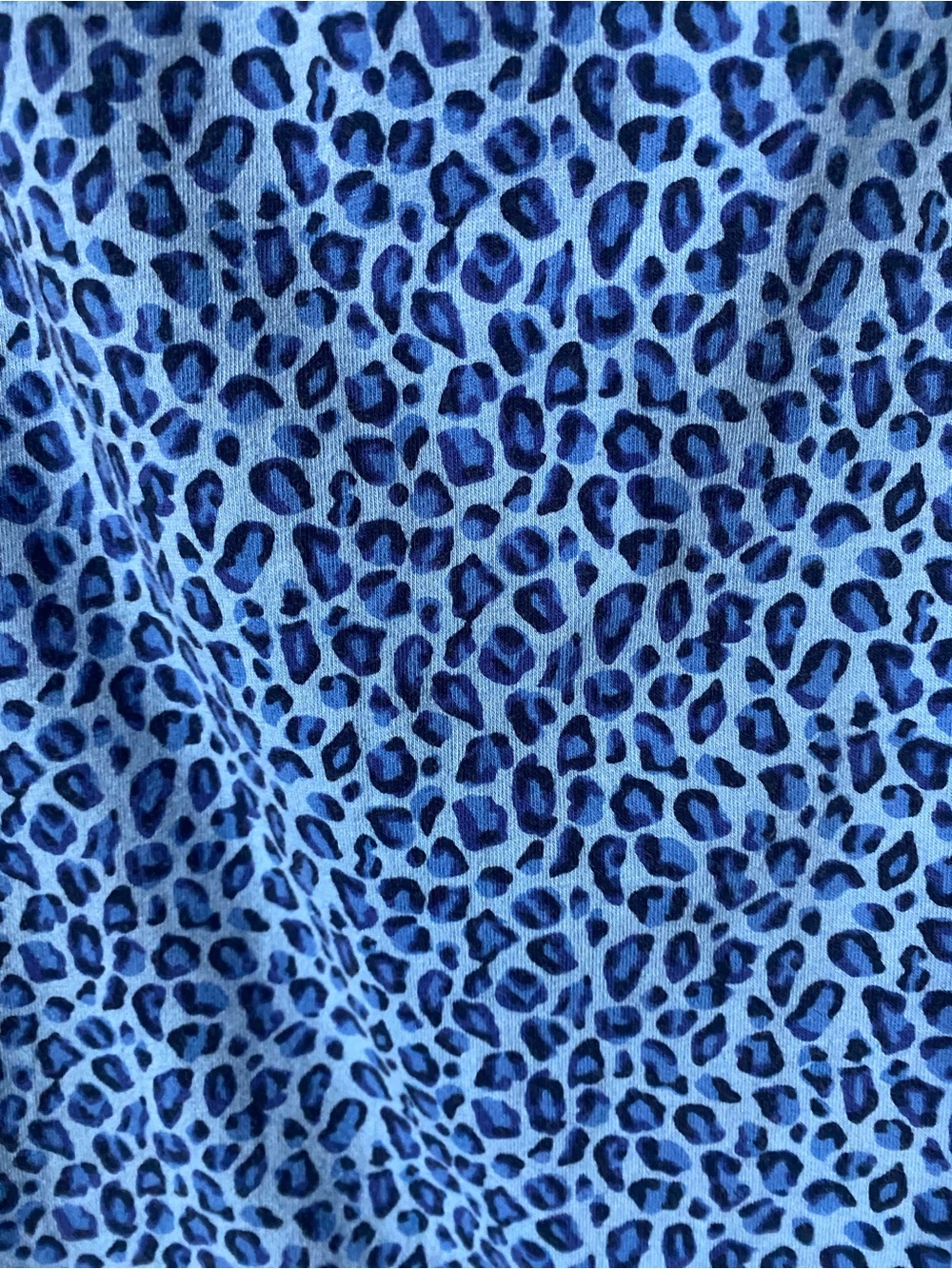 Gloria Vanderbilt Blue Leopard-Print Camisole - Picture 2 of 8
